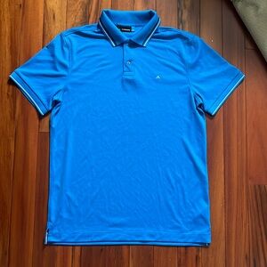 NWOT Men’s blue golf shirt size large
